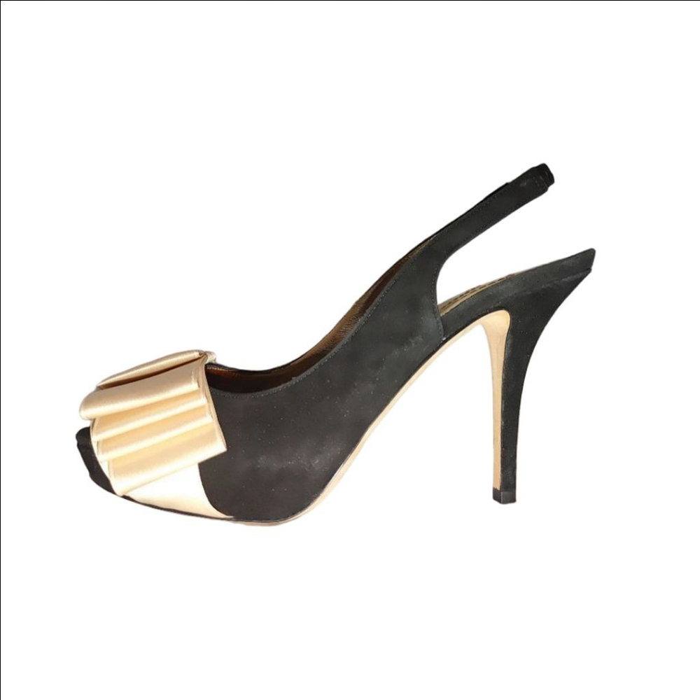 Kate Spade Guest Satin Bow Heels Size 7.5B